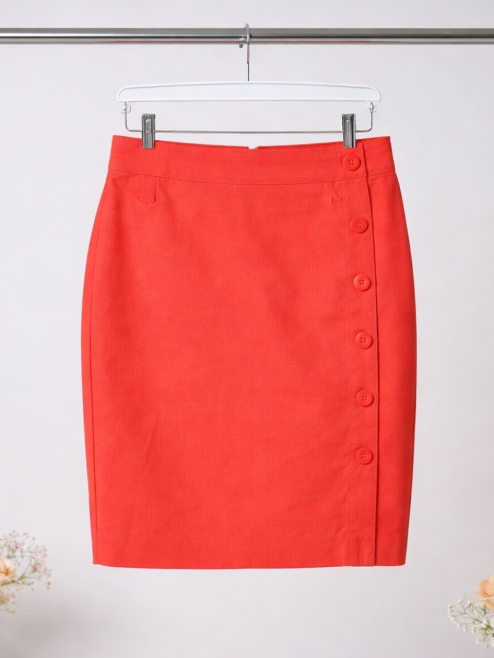 Cute Loft Side Button design Skirt 😍